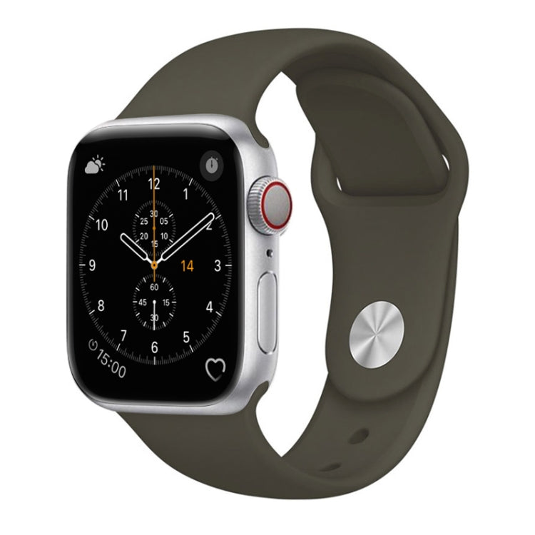 For Apple Watch Series 3 & 2 & 1 38mm Fashion Simple Style Silicone Wrist Watch Band