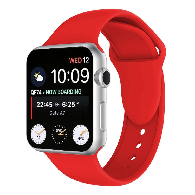 Double Rivets Silicone Watch Band for Apple Watch Series 3 & 2 & 1 42mm