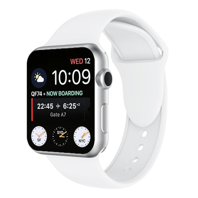 Double Rivets Silicone Watch Band for Apple Watch Series 3 & 2 & 1 42mm