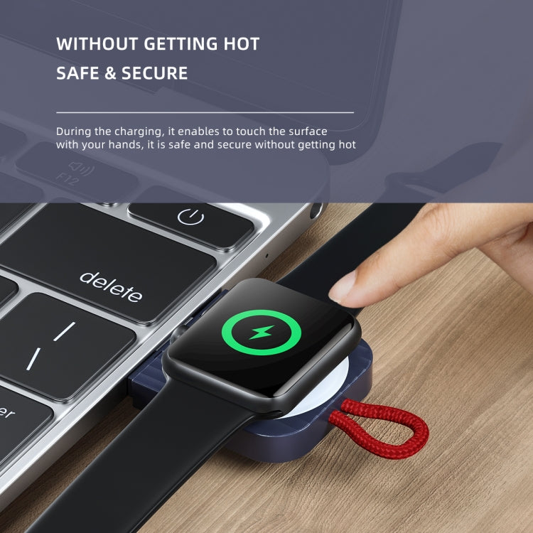 ROCK W26 Portable Magnetic Wireless Charger for Apple Watch