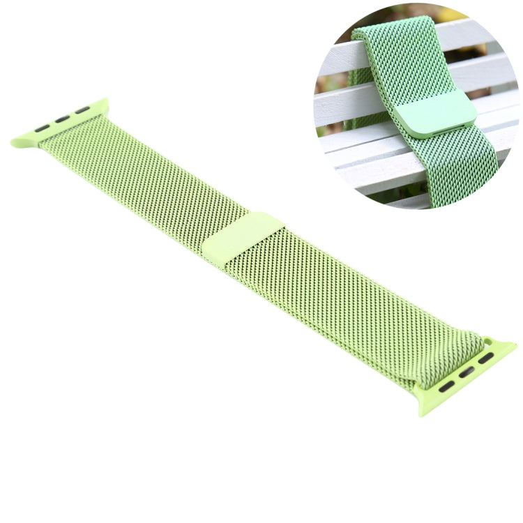 For Apple Watch Ultra 49mm&Watch Ultra 2 49mm / Series 10 46mm / 9&8&7 45mm / SE 3&SE 2&6&SE&5&4 44mm / 3&2&1 42mm Color-changing Magnetic Nylon Watch Band
