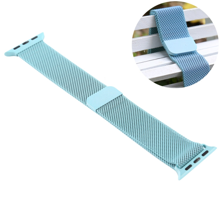 For Apple Watch Ultra 49mm&Watch Ultra 2 49mm / Series 10 46mm / 9&8&7 45mm / SE 3&SE 2&6&SE&5&4 44mm / 3&2&1 42mm Color-changing Magnetic Nylon Watch Band