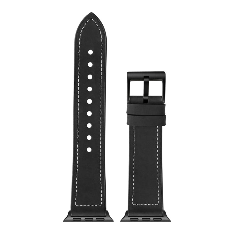 Solid Color TPU + Stainless Steel Watch Band for Apple Watch Series 7 45mm / 6 & SE & 5 & 4 44mm / 3 & 2 & 1 42mm