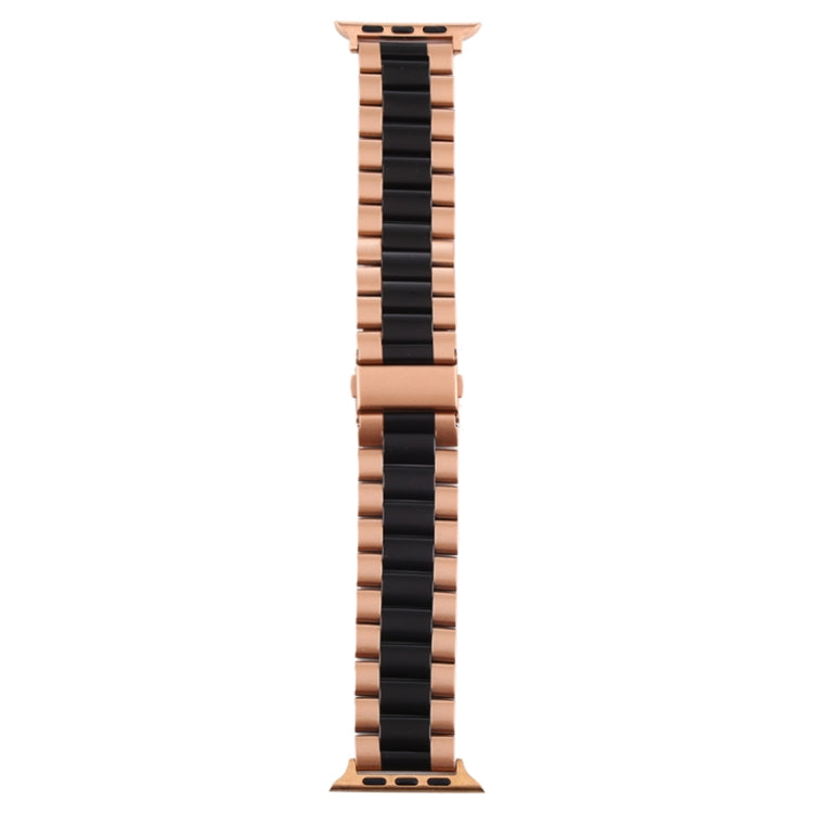 For Apple Watch Series 10 42mm / 9&8&7 41mm / SE 3&SE 2&6&SE&5&4 40mm / 3&2&1 38mm Stainless Steel Wrist Strap Watch Band