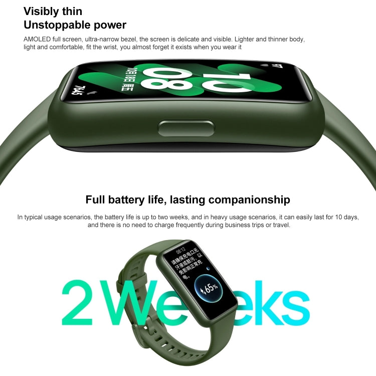 Original HUAWEI Band 7 NFC Edition, 1.47 inch AMOLED Screen Smart Watch, Support Blood Oxygen Monitoring / 14-days Battery Life