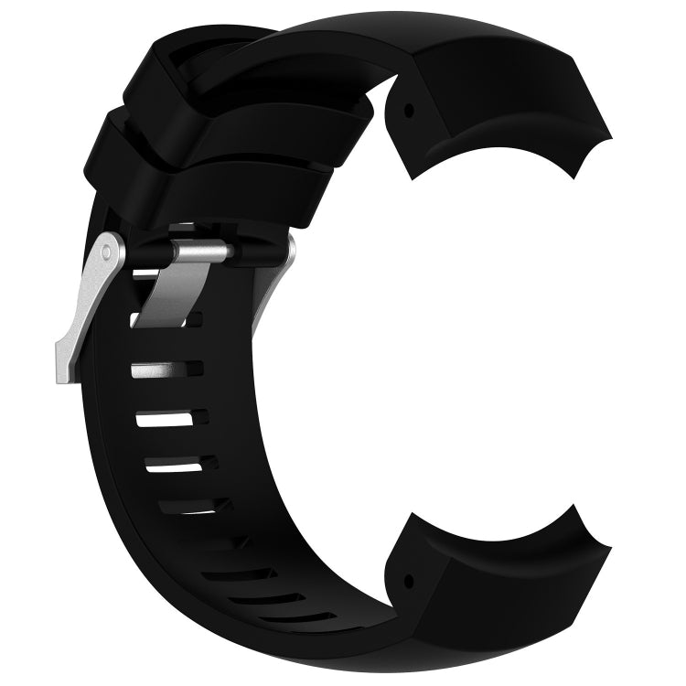 Silicone Watch Band for SUUNTO Core ALU Black
