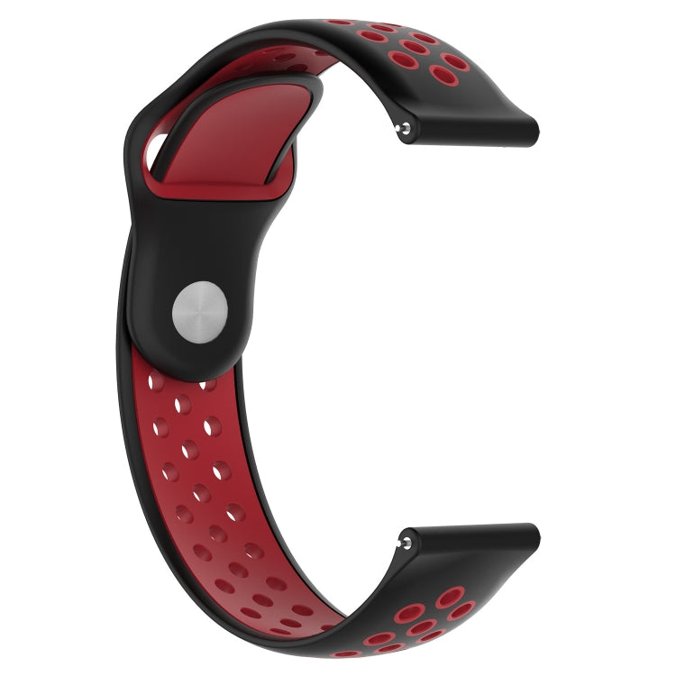Double Colour Silicone Sport Watch Band for Huawei Watch Series 1 18mm