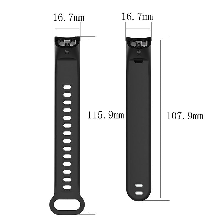 Silicone Watch Band for Huawei Honor Band 3