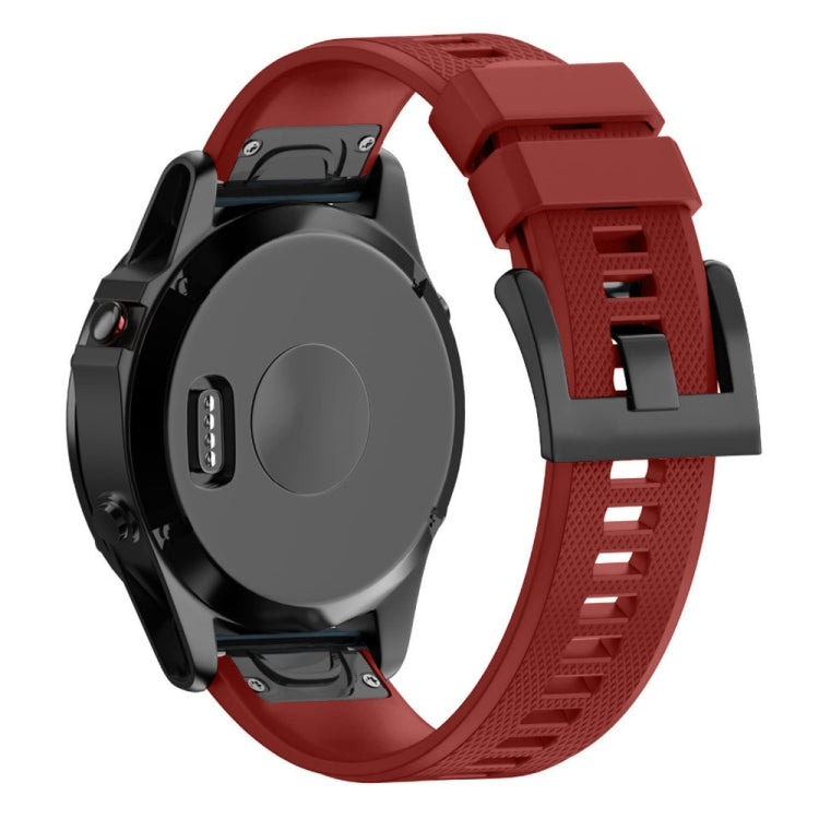 Quick Removable Silicone Watch Band for Fenix 5 22mm