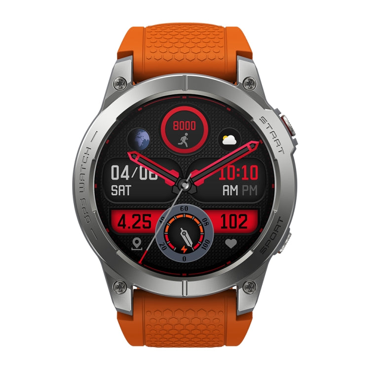 Zeblaze Stratos 3 1.43 inch AMOLED Screen IP68 Waterproof Smart Watch, Support Bluetooth Call / GPS