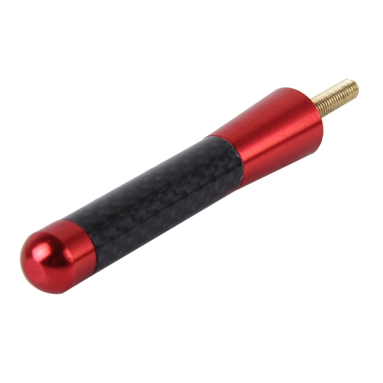 Carbon Fiber Aluminum Short Antenna Polished Universal Screws Base(Medium Size)