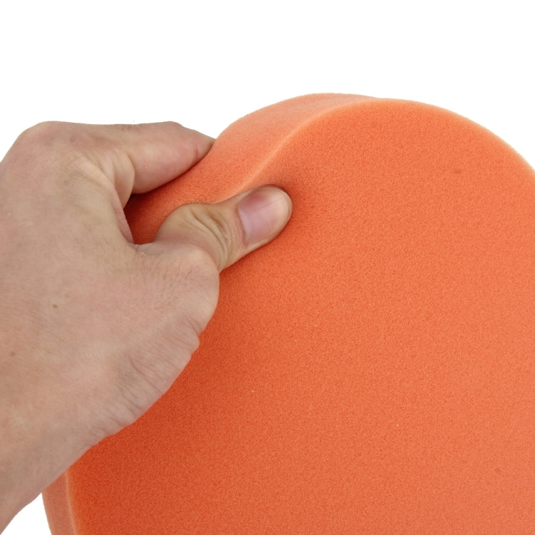 2 PCS Car Wax Sponge Round Shape Sponge High-density Waxing Sponge,Size:18.5 x 18.5cm