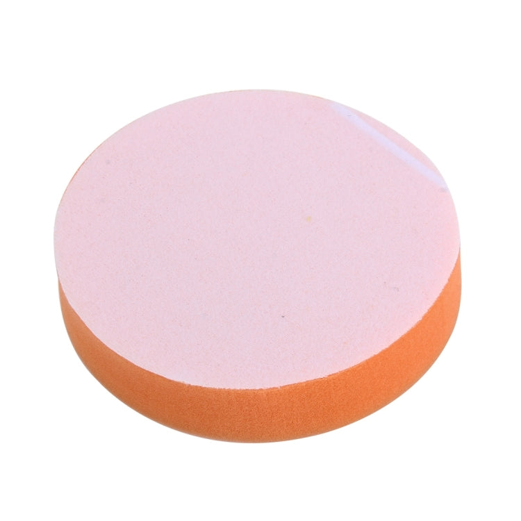 2 PCS Car Wax Sponge Round Shape Sponge High-density Waxing Sponge,Size:12.5 x 12.5cm