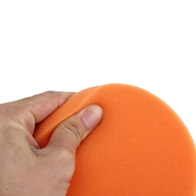 2 PCS Car Wax Sponge Round Shape Sponge High-density Waxing Sponge,Size:12.5 x 12.5cm