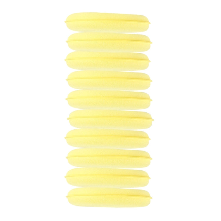 10 PCS Household Cleaning Sponge Car Sponge Ball Car Wash Sponge,Size:9.6 x 9.6 x 2.5cm