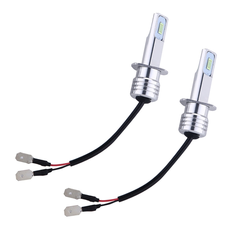 2 PCS H1 72W 1000LM 6000-6500K Super Bright Car Fog Light LED Bulbs, DC 12-24V