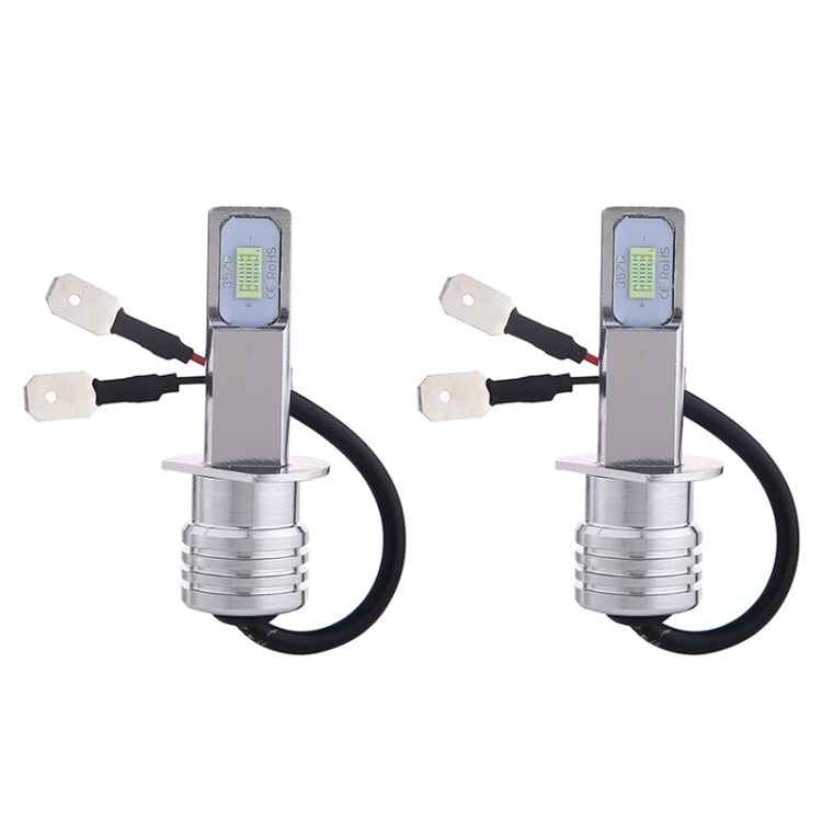2 PCS H1 72W 1000LM 6000-6500K Super Bright Car Fog Light LED Bulbs, DC 12-24V