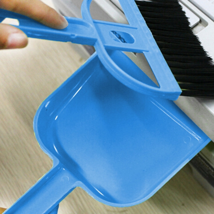 Mini Desktop Car Keyboard Sweep Cleaning Brush Small Broom Dustpan Set