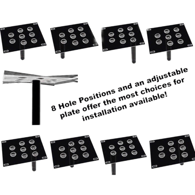 Car Front Bumper Tow Hook License Plate Mounting Bracket Holder for Mazda / Lexus