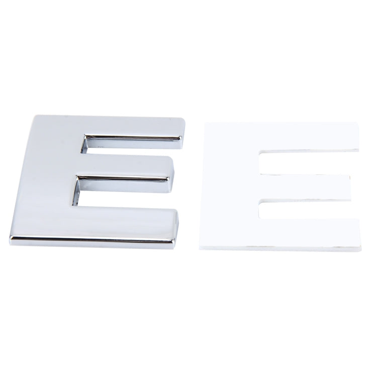 Car Vehicle Badge Emblem 3D English Letter Self-adhesive Sticker Decal, Size: 4.5*4.5*0.5cm