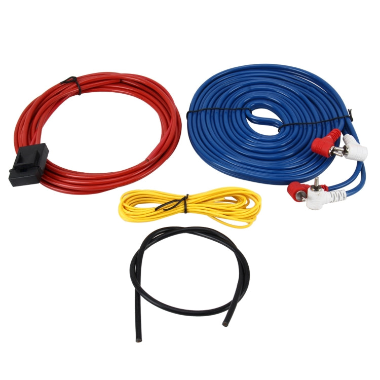Car Audio Speakers Wiring kits Speaker Cable Subwoofer Amplifier Installation Cable Kit Power Cable Car Speaker Power Amplifier Car Power Amplifier Car Audio Line + Power Line Suit