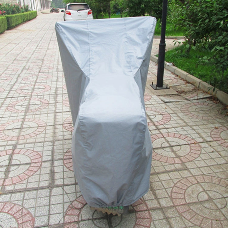Outdoor Universal Anti-Dust Sunproof Waterproof Motorcycle Aluminum Film Flocking Cover with Warning Strips, Fits Bike up to 2.3m(90 Inches) In Length, XXL Size: 232x100x125cm