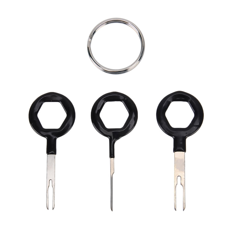 3 PCS Auto Car Rubberized Plug Circuit Board Wire Harness Terminal Extraction Pick Connector Crimp Pin Back Needle Remove Tool