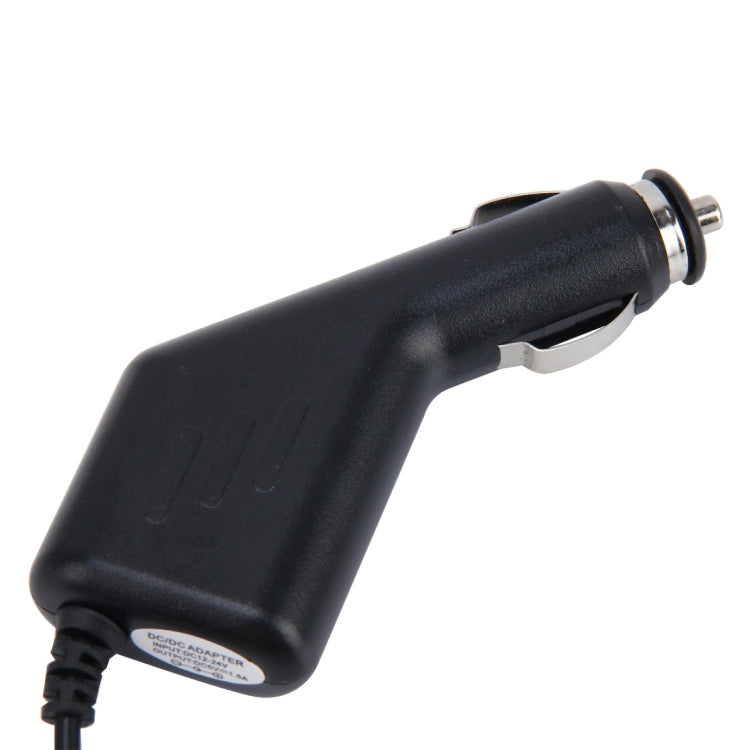 Universal Mini USB Charger Adapter For Car DVR Camera GPS Navigation Input 10V - 48V Ouput 5V 1.5A, Cable Length: 1.2m