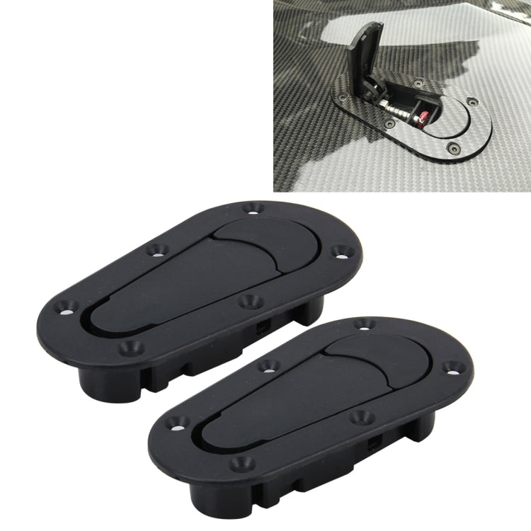 A Pair Car Cover Lock Modified Hood Lock General Racing Car Cover Lock