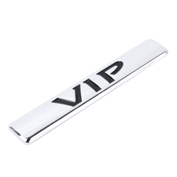 Auto VIP Sticker VIP Label Car Stickers 3D Metal Fashion VIP Logo Car Stickers,Size:9.5*1.5cm