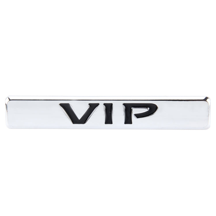 Auto VIP Sticker VIP Label Car Stickers 3D Metal Fashion VIP Logo Car Stickers,Size:9.5*1.5cm