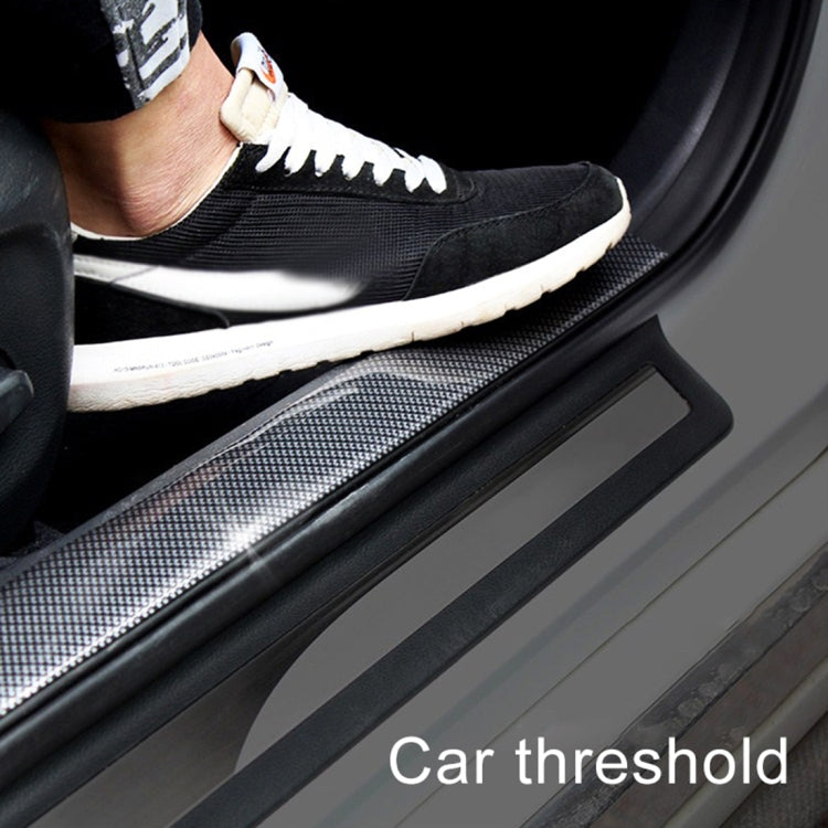 Universal Car Door Threshold Decoration Strip Decorative Sticker, Size : 10CM x 3M