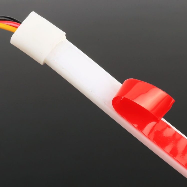 2 PCS 60cm DC12V 5W Ultra-thin Car Auto Double Colors Turn Lights / Running Lights (Turn Lights: Yellow Light; Running Lights: White Light)