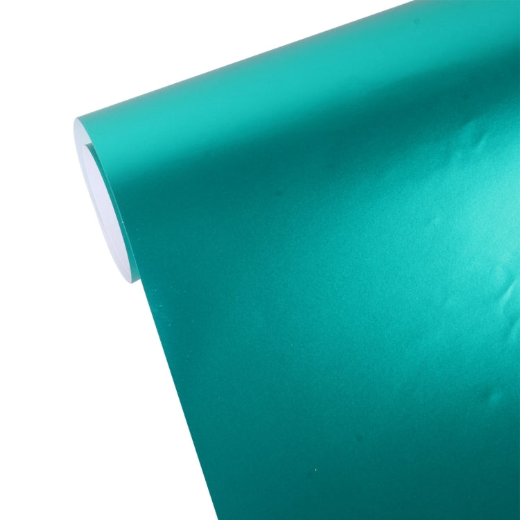 1.52m x 0.5m Ice Blue Metallic Matte Icy Ice Car Decal Wrap Auto Wrapping Vehicle Sticker Motorcycle Sheet Tint Vinyl Air Bubble Free