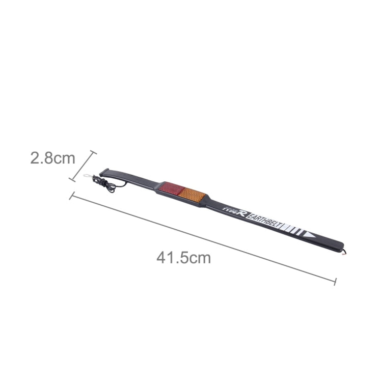Vehicle Car Anti Static Strap Earth Belt Ground Wire Strap Reflective, Random Color Delivery
