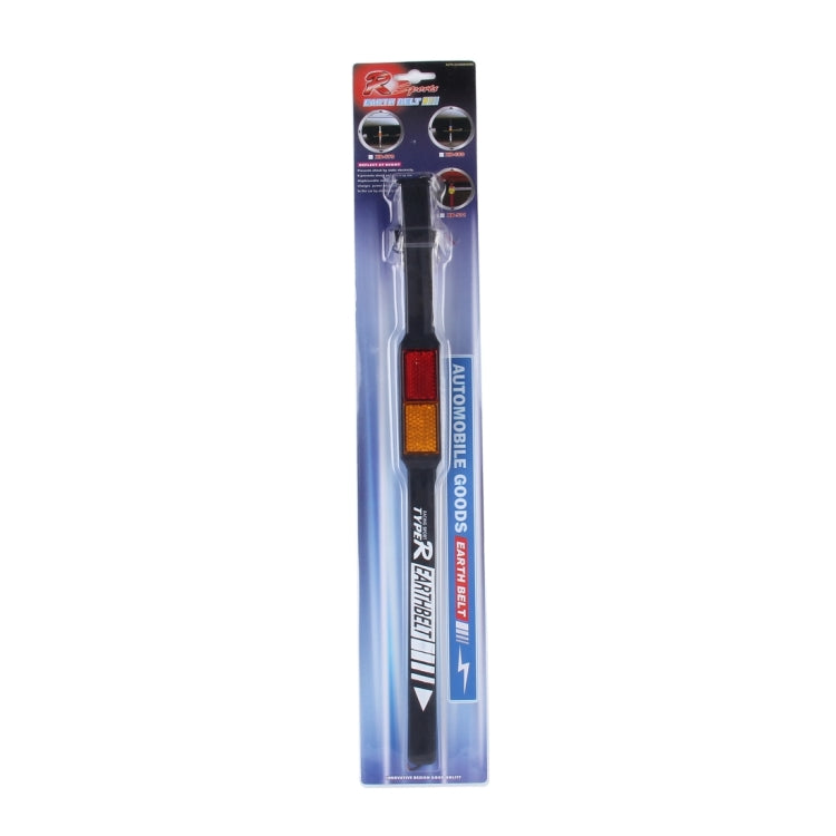 Vehicle Car Anti Static Strap Earth Belt Ground Wire Strap Reflective, Random Color Delivery