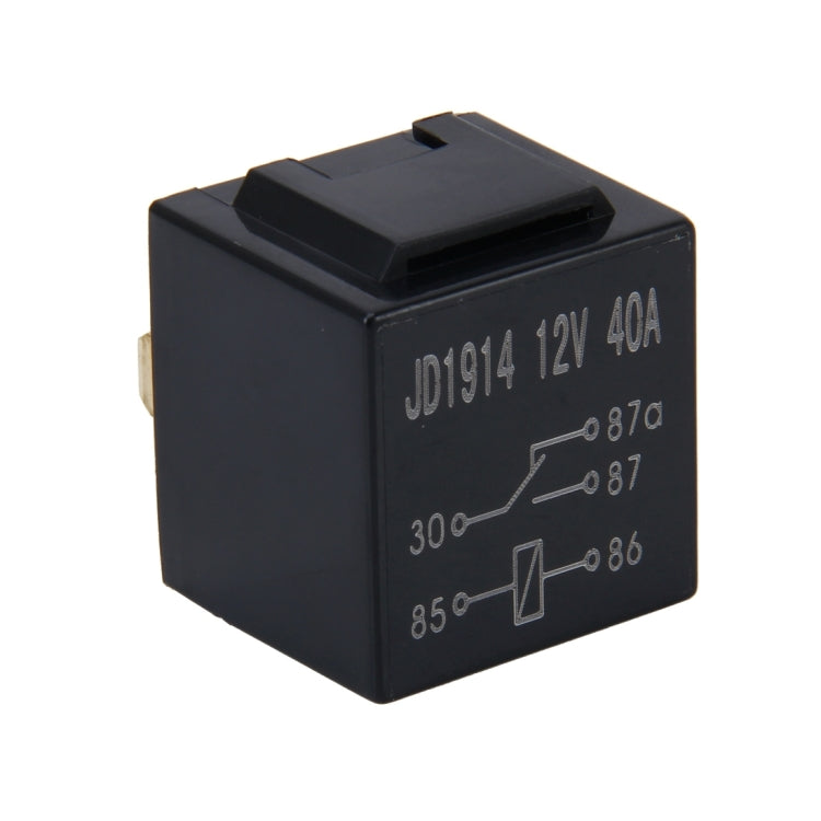 10 PCS JD-1914 40 AMP 12V Waterproof Car Auto Five Plugs Relay