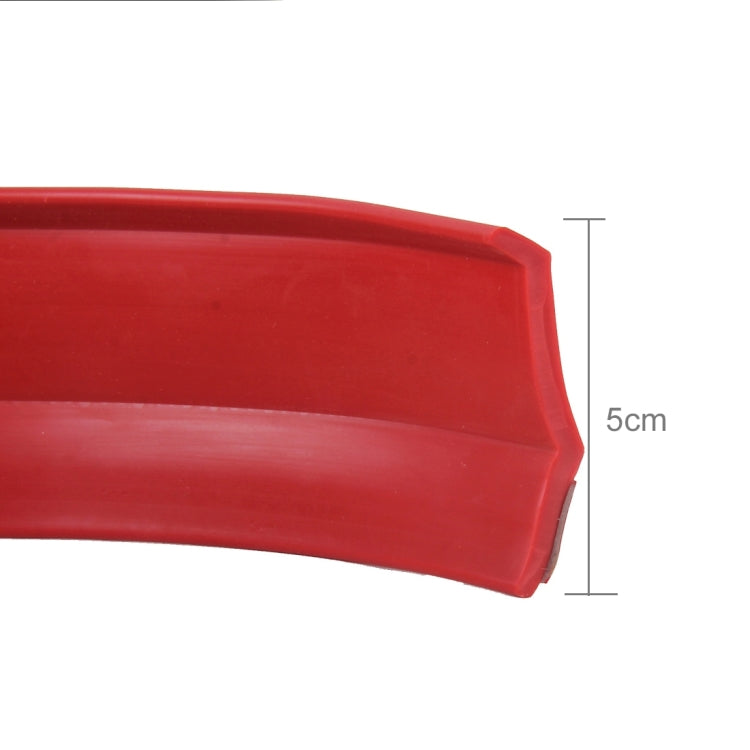 Universal 2.5m Car Front Bumper Lip Splitter Spoiler Skirt Adhesive Protector