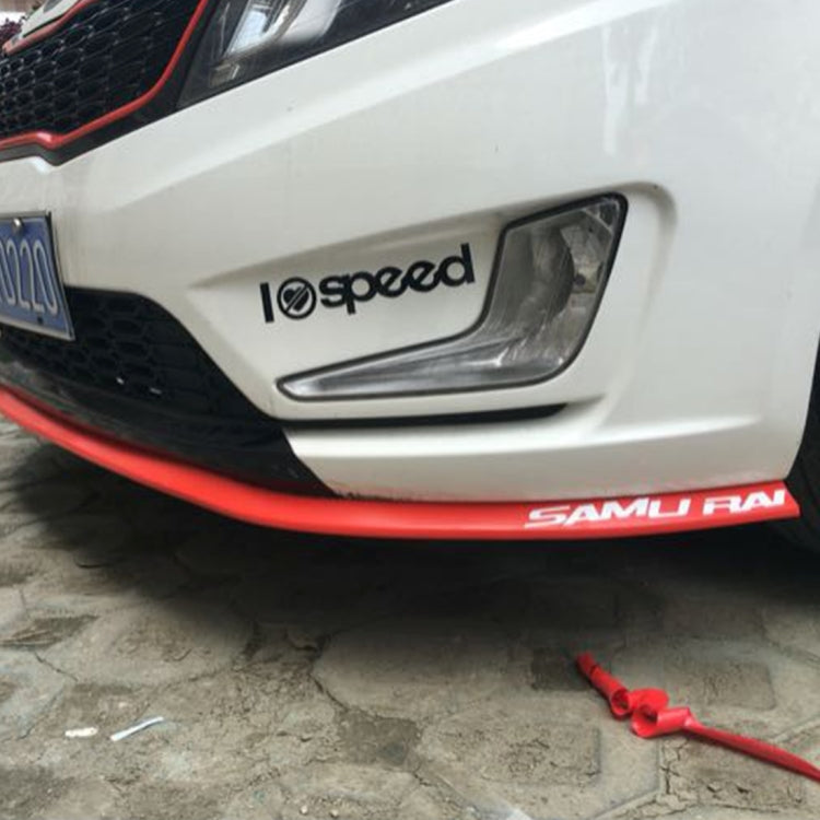 Universal 2.5m Car Front Bumper Lip Splitter Spoiler Skirt Adhesive Protector