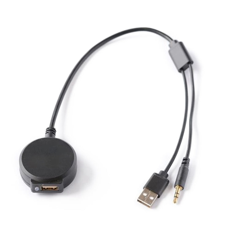 Universal Car Bluetooth Adapter Radio Stereo AUX Cable Adapter AUX USB Interface