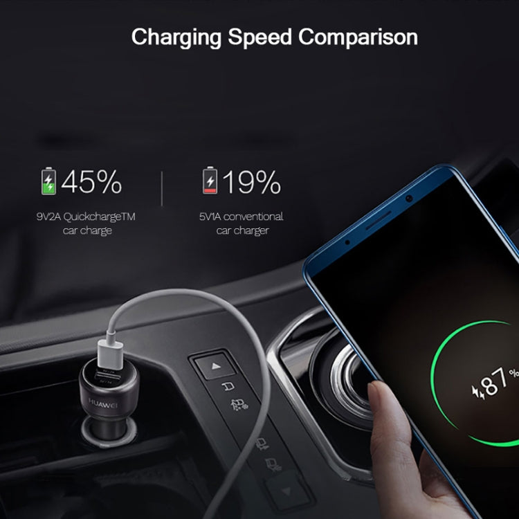 Original Huawei CP31 18W Max Dual USB Port Fast Charging Car Charger