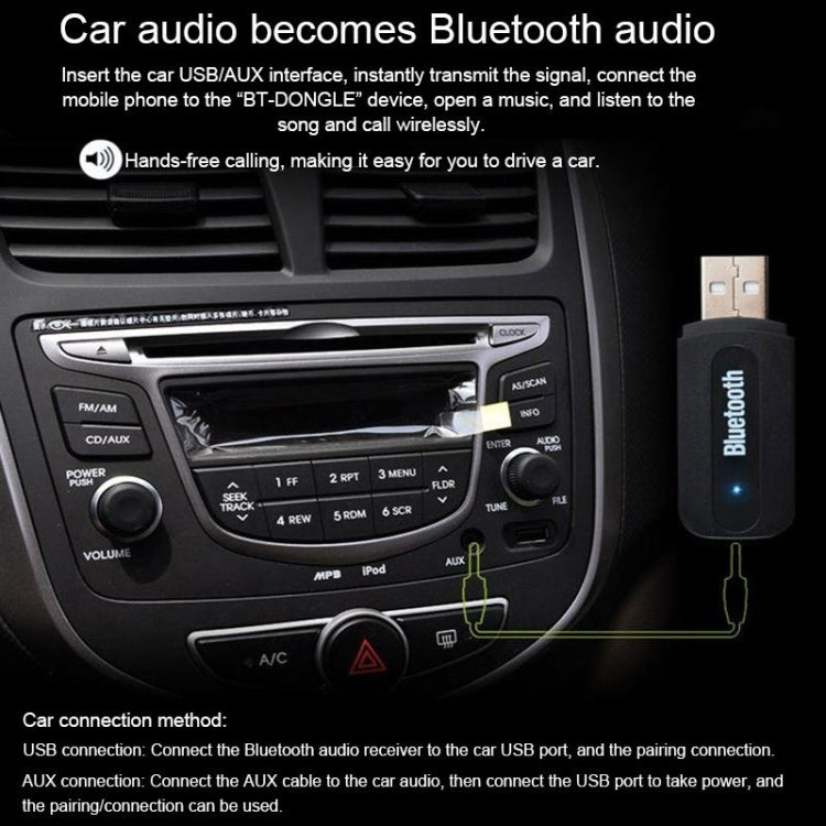 M1 Bluetooth Audio Transmitter Receiver Adapter Portable Audio Player