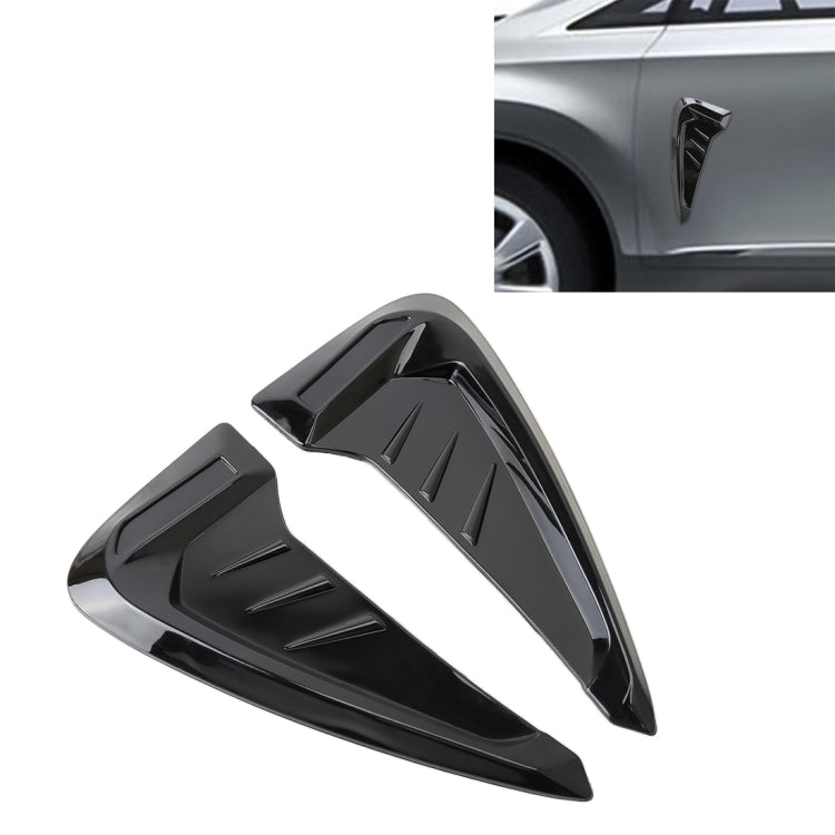 TCM-328 2 PCS Car Plastic Decorative Sticker Outside Sticker