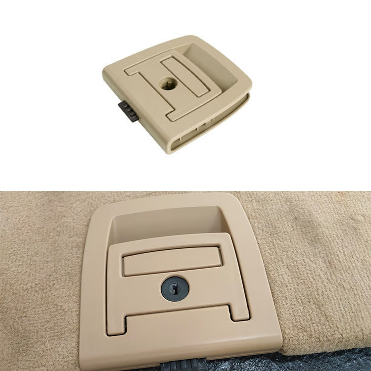 Car Rear Trunk Mat Carpet Handle with Hole 51479120283 for BMW X5 / X6 2006-2013, Left Driving