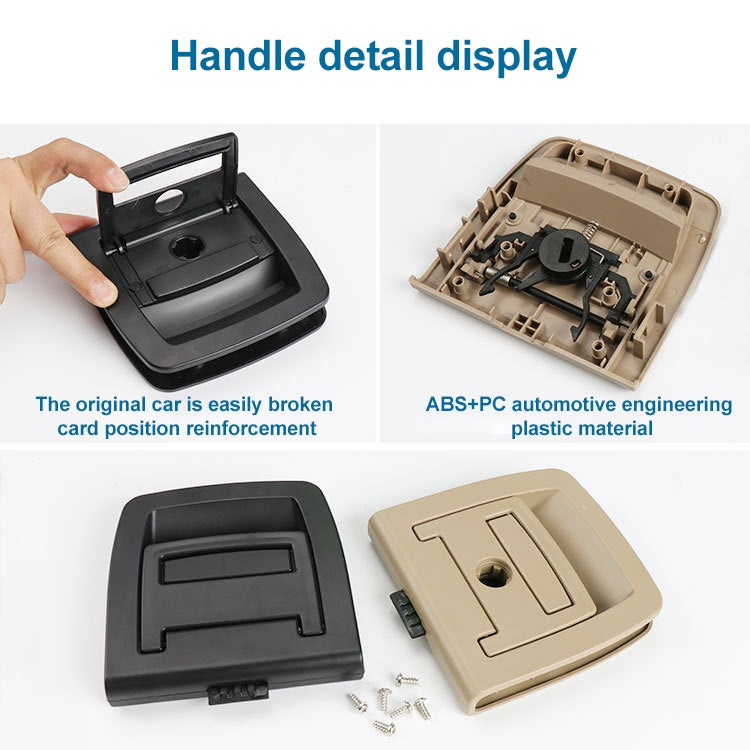Car Rear Trunk Mat Carpet Handle with Hole 51479120283 for BMW X5 / X6 2006-2013, Left Driving