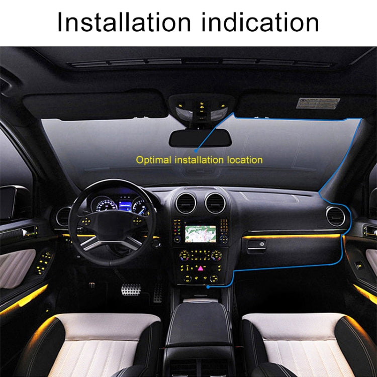 G30 2.4 inch Car 480P Single Recording Driving Recorder DVR Support Parking Monitoring / Loop Recording