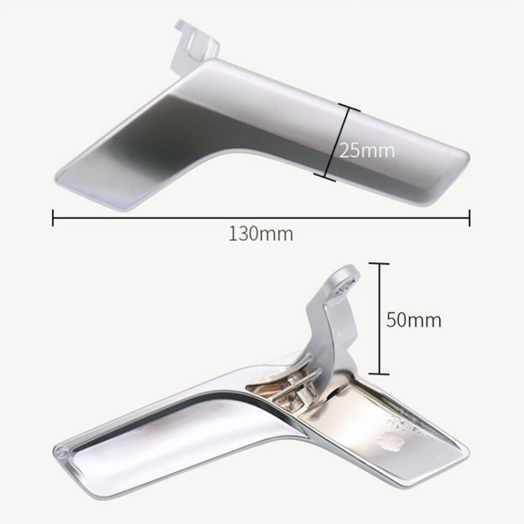 Car Right Side Electroplating Bright Inner Door Handle for Mercedes-Benz C Class W204 / X204 2008-2015, Left and Right Drive Universal