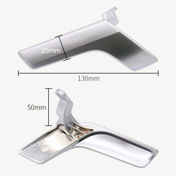 Car Left Side Electroplating Bright Inner Door Handle for Mercedes-Benz C Class W204 / X204 2008-2015, Left and Right Drive Universal