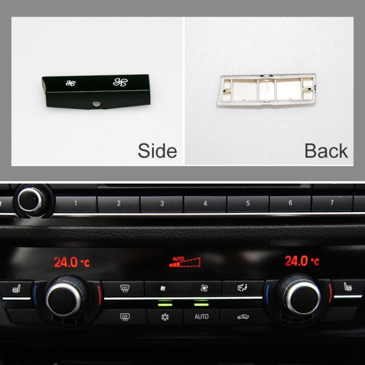 Car Air Conditioner Panel Switch Button 11-button 61319313923 for BMW F10 / F07 / F02
