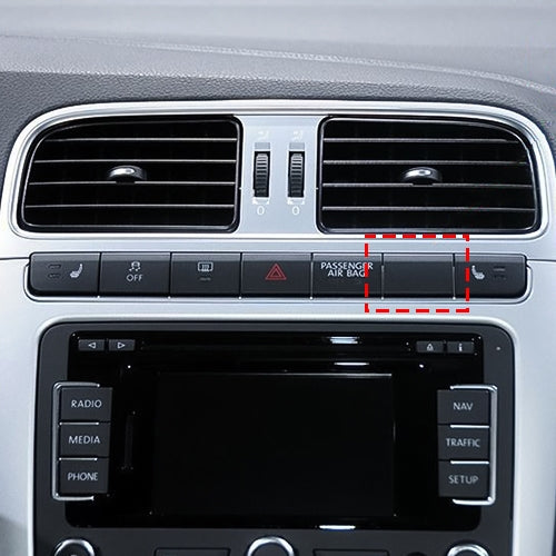 Car Center Console CD Reserved Position Modified 3.3 x 2.3cm USB Interface Conversion Cable for Volkswagen / Audi / Skoda, Cable Length: 1m